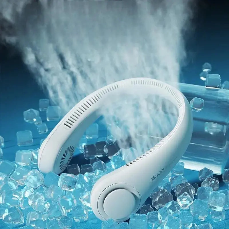 BreezeBand™ Portable Neck Fan | 4 Air Vents | 3-Speed Modes