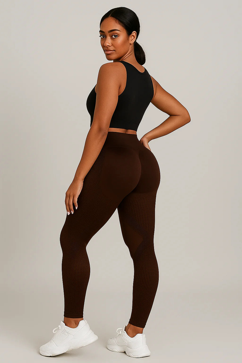 Push-Up Anti-Cellulite Sculpting Legging - Natural shape and optimum support
